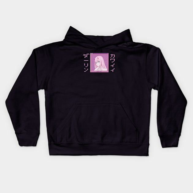 Zero Two Kids Hoodie by Call me Sunshine